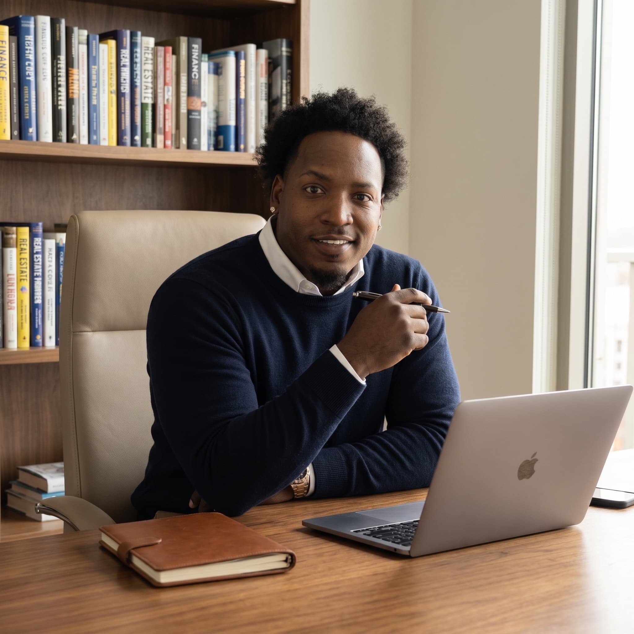 Shan Nunnery at her desk — Co-Founder, Jetlag Recovery